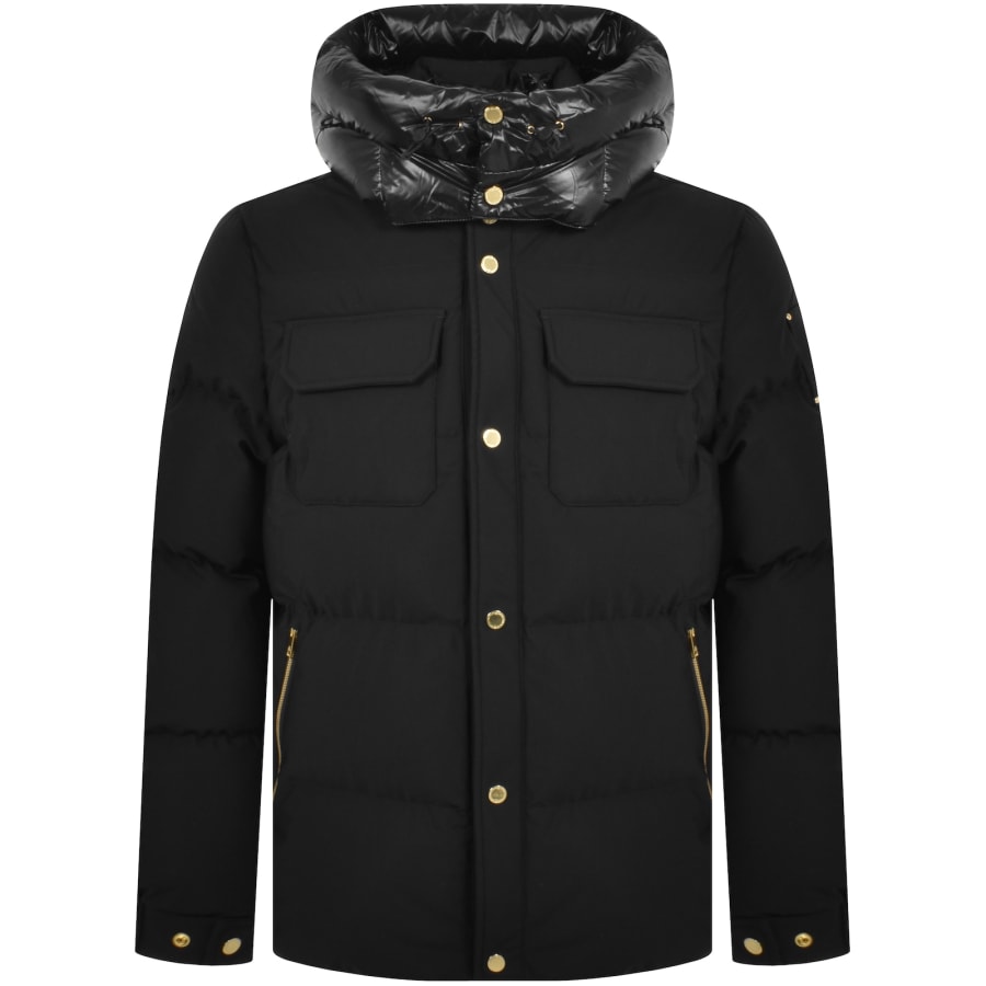 Gold puffer jacket mens deals